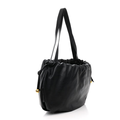 Bottega Veneta Nappa The Bulb Black 3 of 11