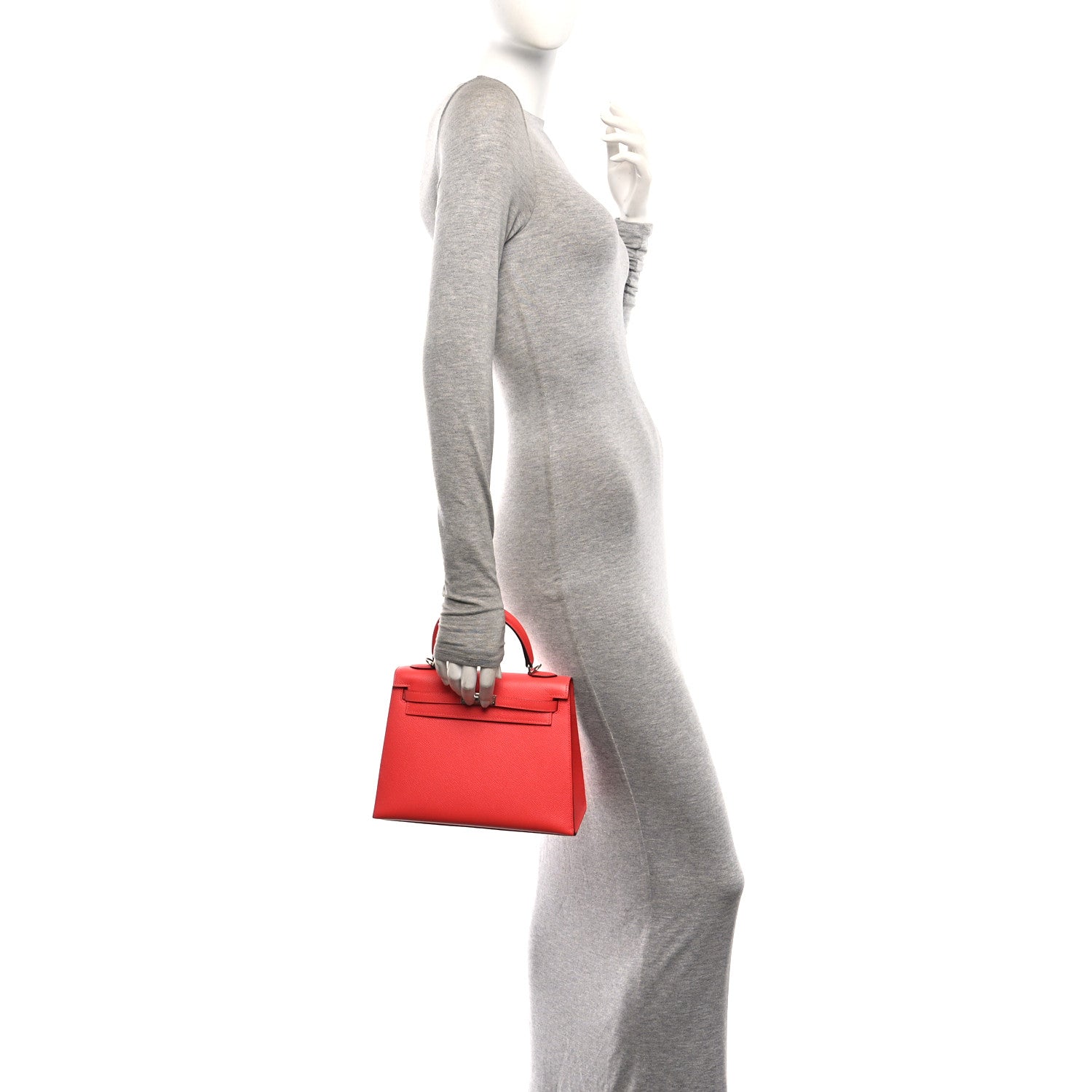 Hermes Epsom Kelly Sellier 25 Rose Jaipur 2 of 11