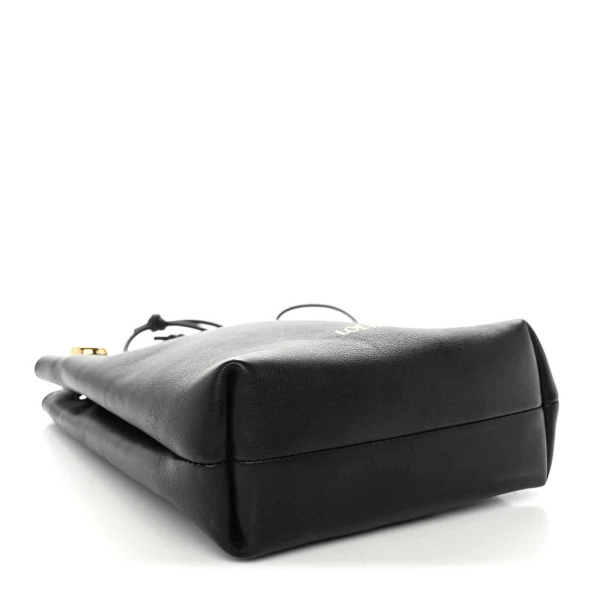 Loewe Smooth Calfskin Pebble Pouch  Black 4 of 10