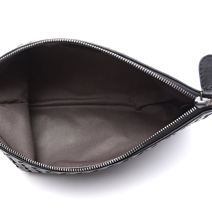 Bottega Veneta Nappa Intrecciato Zip Pouch Black 4 of 9