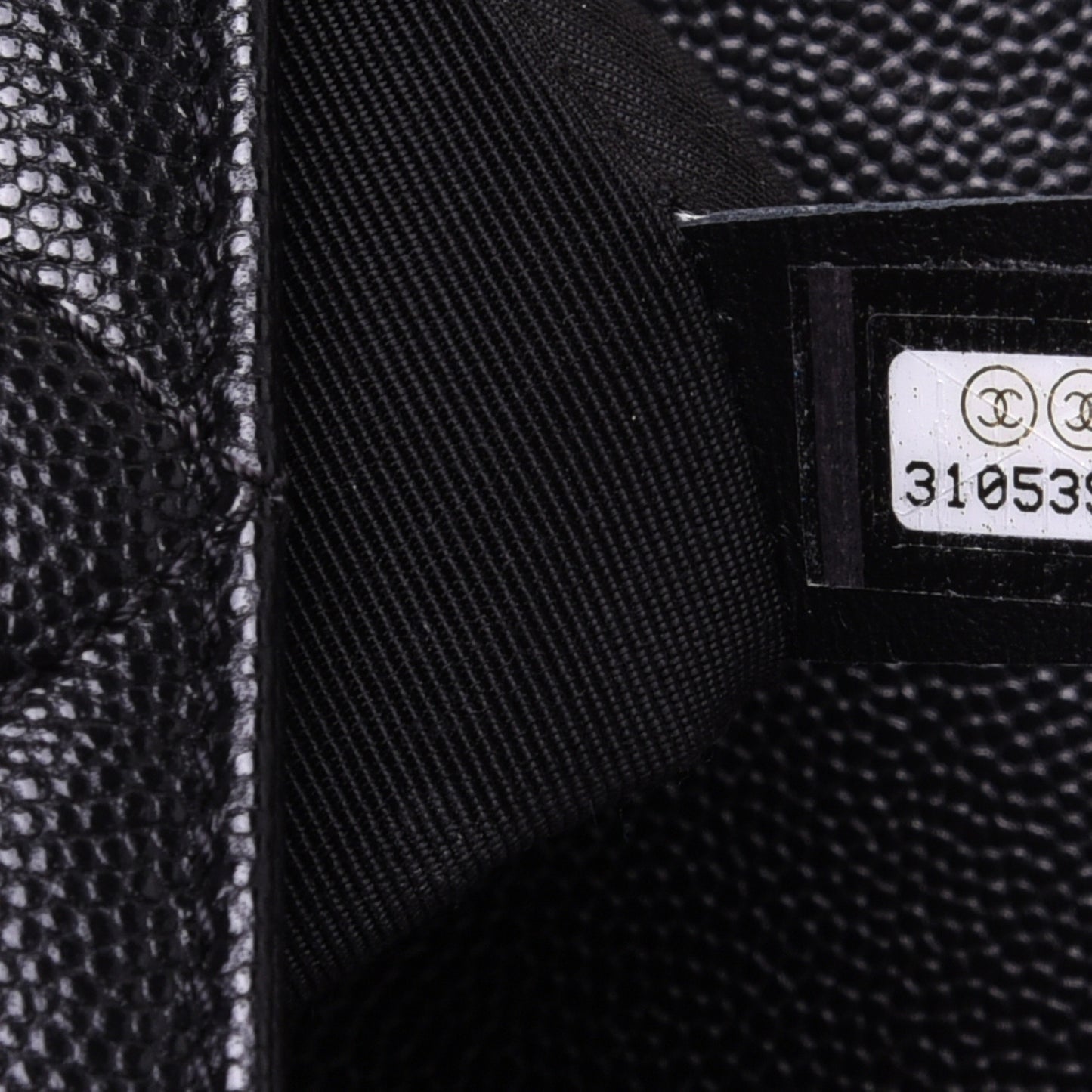 Caviar Quilted My Everything Flap Black