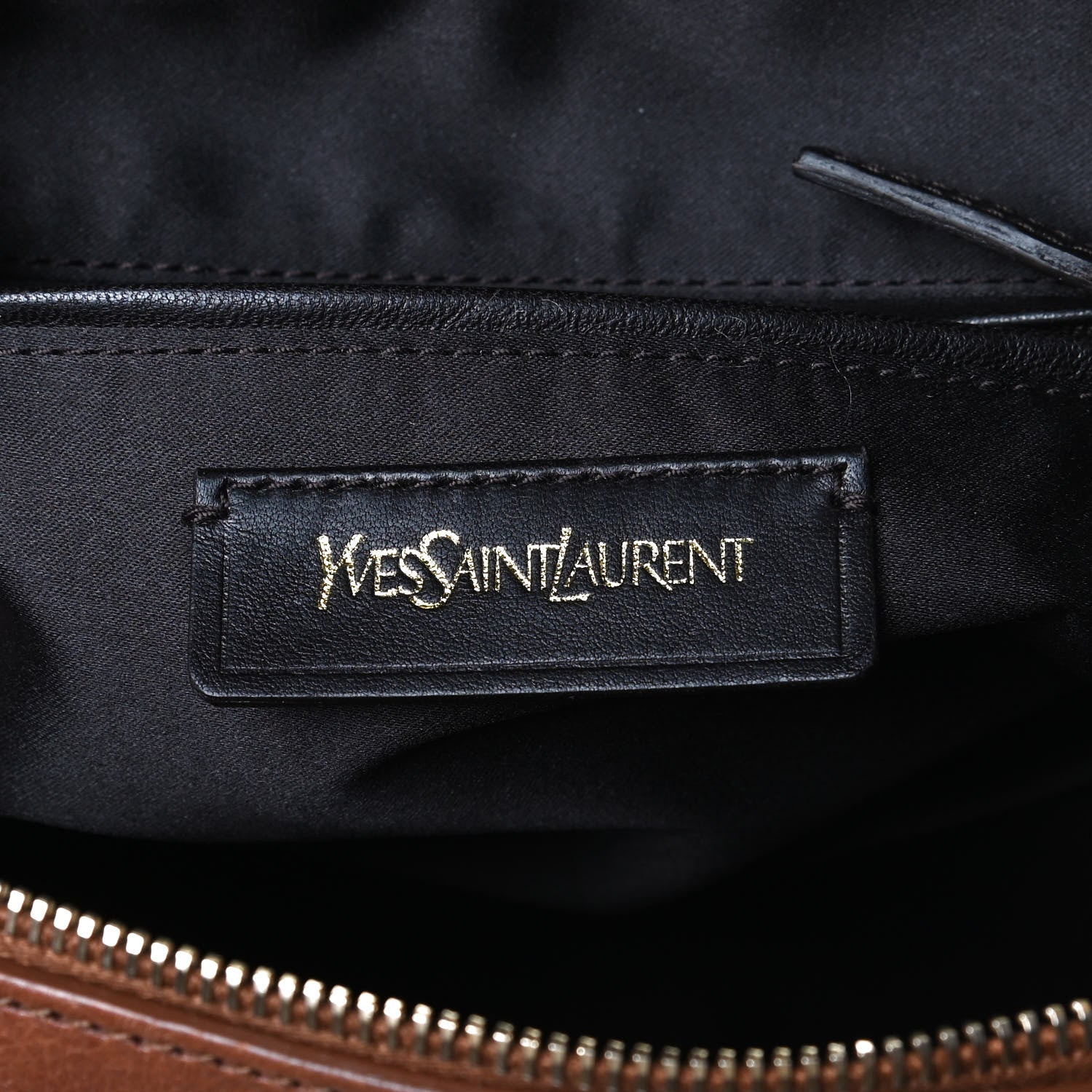 Saint Laurent Calfskin Medium Muse Tan 6 of 16