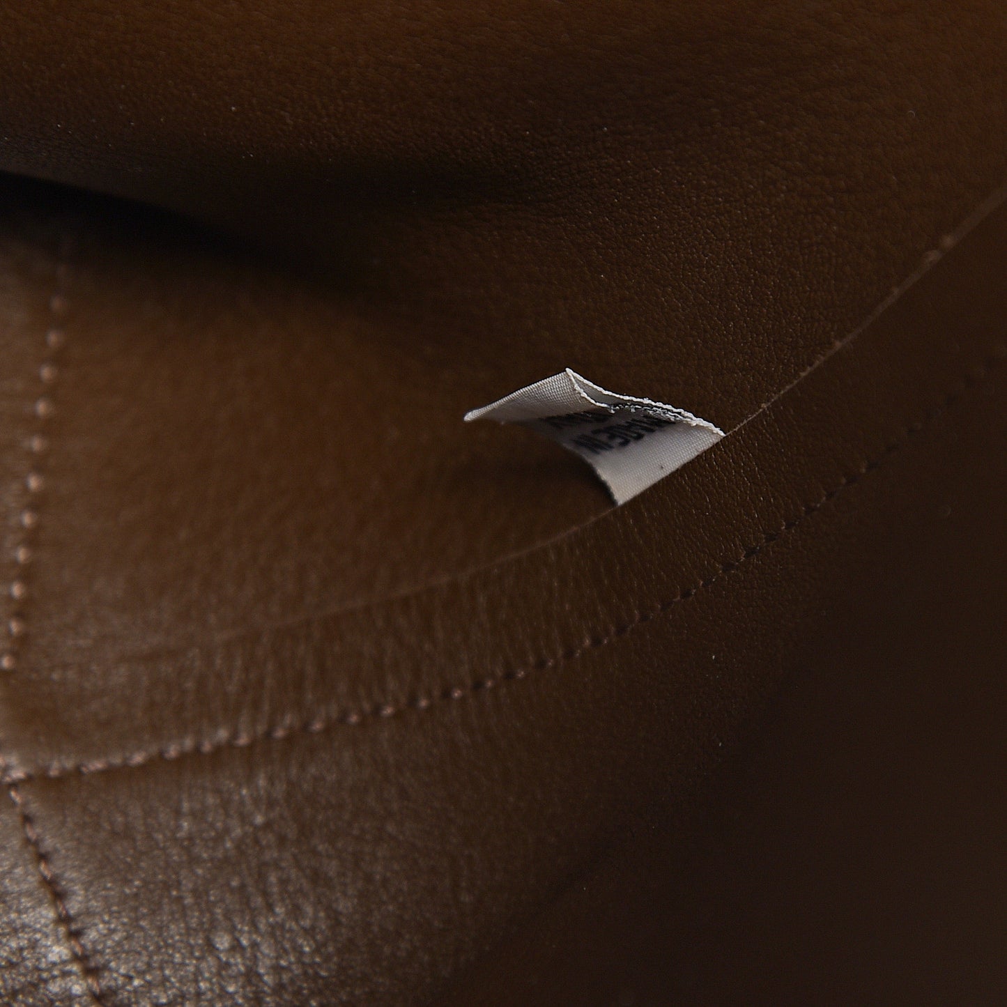 Suede Mini Bucket Bag Chocolate