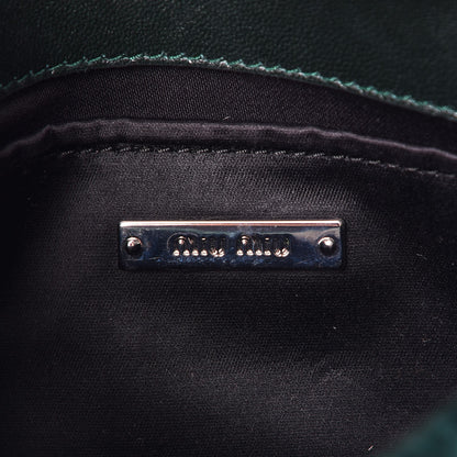 Miu Miu Velluto Matelasse Chain Shoulder Bag Smeraldo 6 of 8