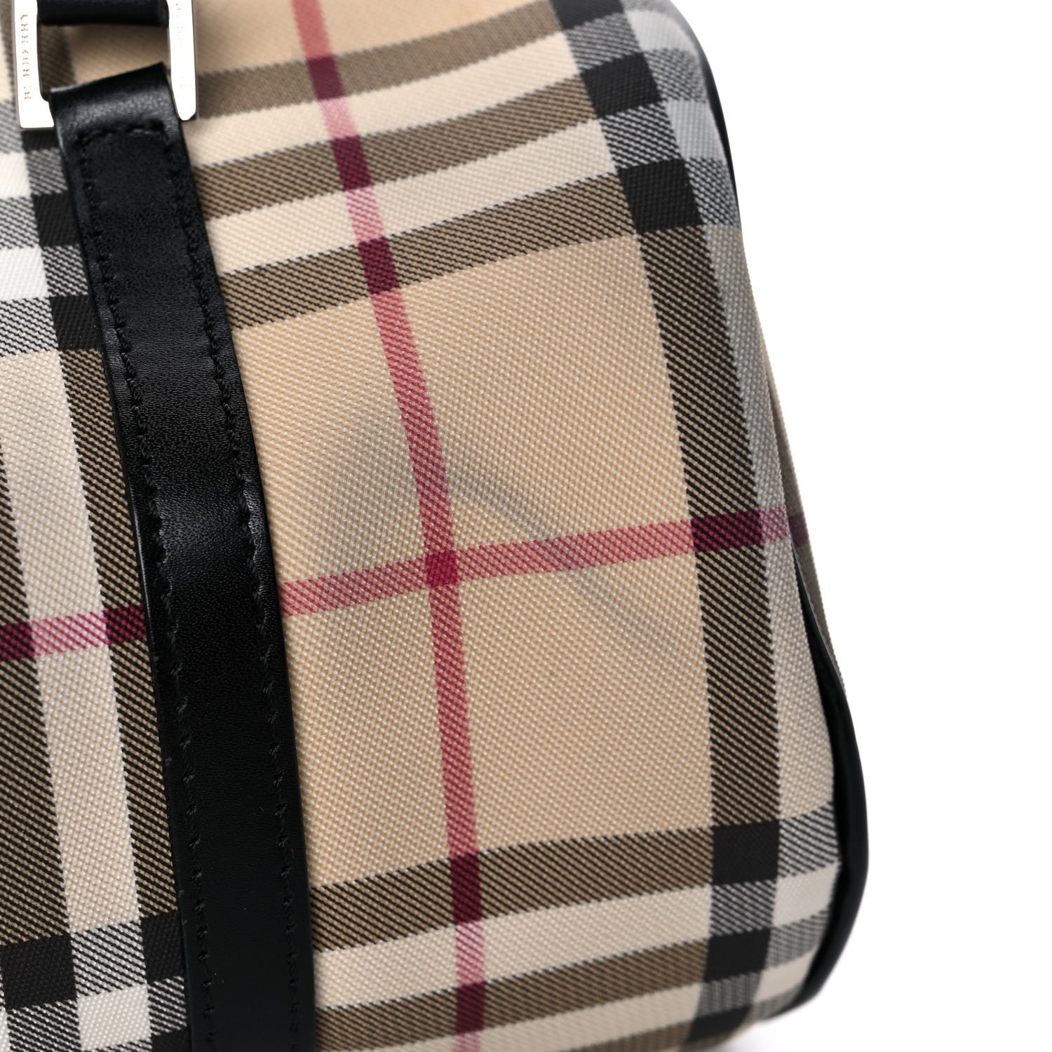 Burberry House Check Barrel Bag Black 14 of 20