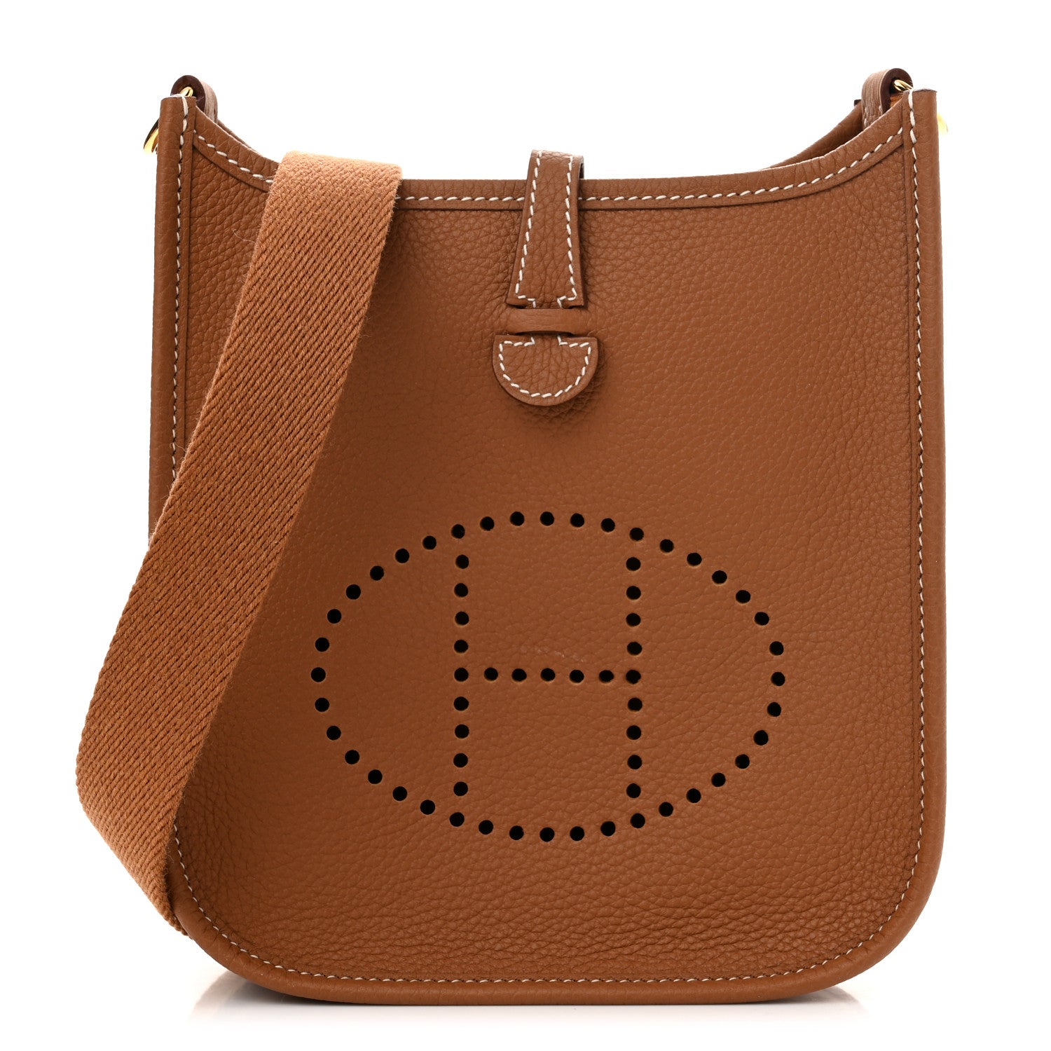 Hermes Taurillon Maurice Evelyne TPM Gold 1 of 11
