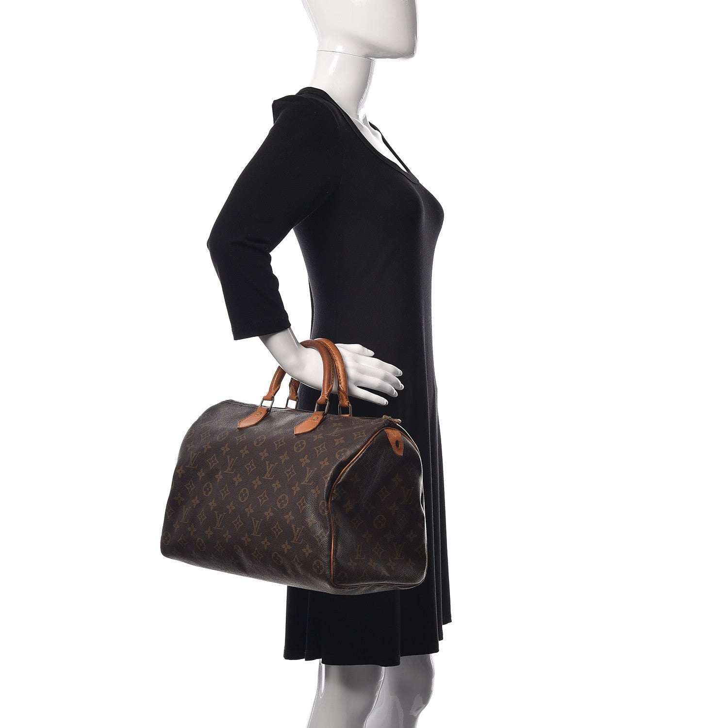 Louis Vuitton Monogram Speedy 35 2 of 19