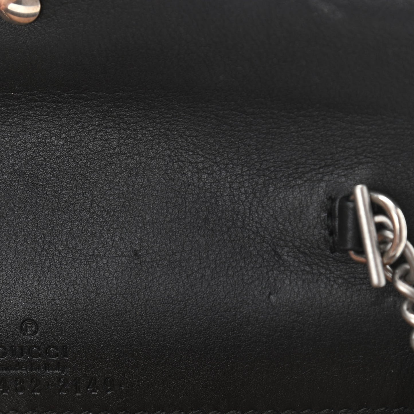 Velvet GG Monogram Super Mini Dionysus Shoulder Bag Black