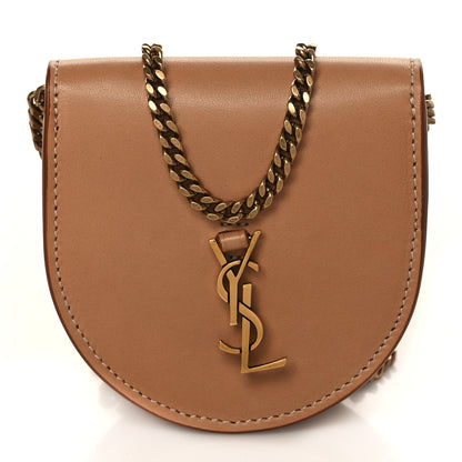Saint Laurent Calfskin Monogram Baby Kaia Crossbody Bag Vintage Brown 1 of 9
