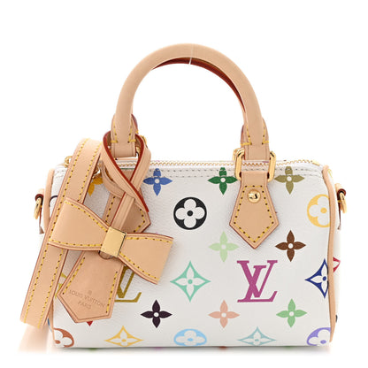 Louis Vuitton LV X TM Monogram Multicolor Nano Speedy White 1 of 10