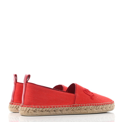 Louis Vuitton Canvas Waterfall Espadrille 38 Rouge 3 of 6