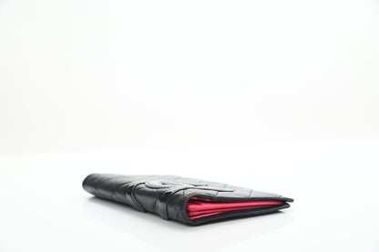 Chanel Calfskin Quilted Cambon Yen Wallet Black 8 of 25