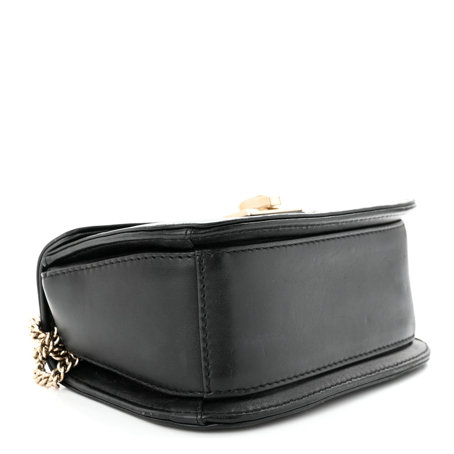 Calfskin VLTN Small Shoulder Bag Black