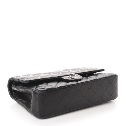 Chanel Lambskin Quilted Medium Double Flap Black 4 of 12