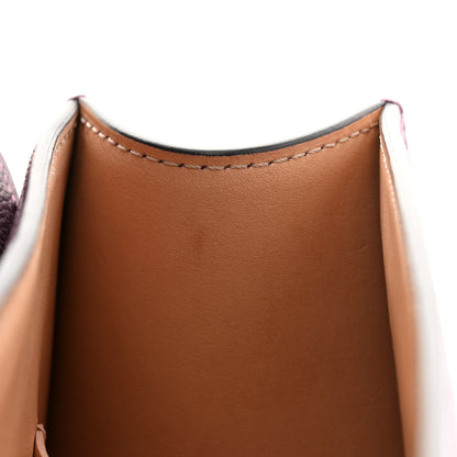 Moynat Carat Calfskin Gabrielle PM Eggplant 10 of 14