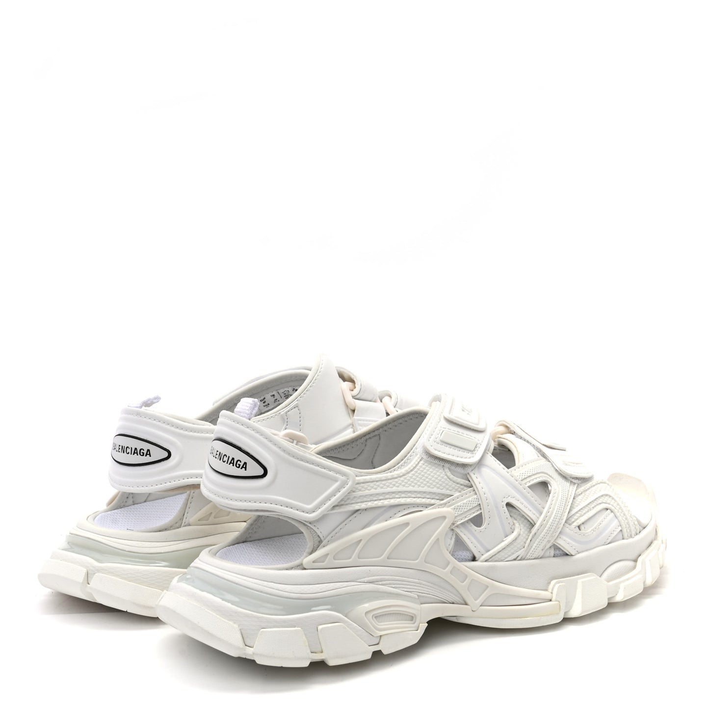 Neoprene Rubber Womens Track Sandals 40 White