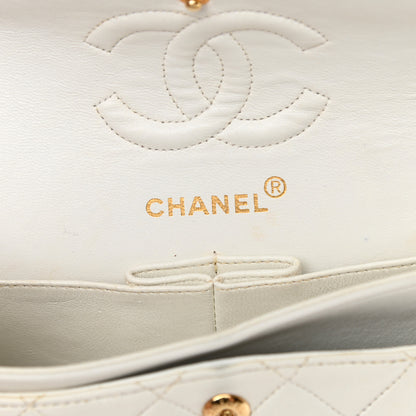 Chanel Lambskin Quilted Small Double Flap White 6 of 25