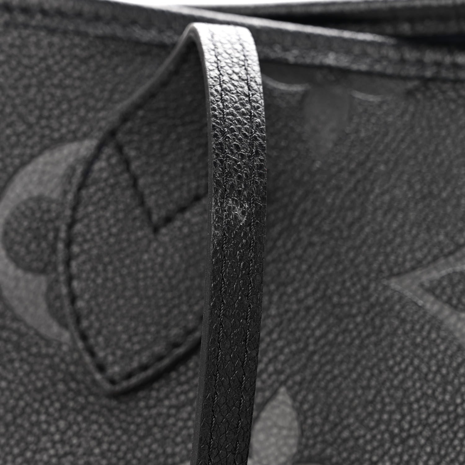 Louis Vuitton Empreinte Monogram Giant Neverfull MM Black 11 of 11
