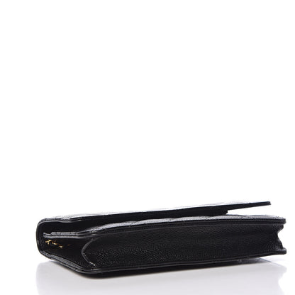 Chanel Caviar Quilted Wallet On Chain WOC Black 4 of 11