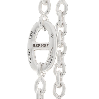 Hermes Sterling Silver Farandole Necklace 120 5 of 6