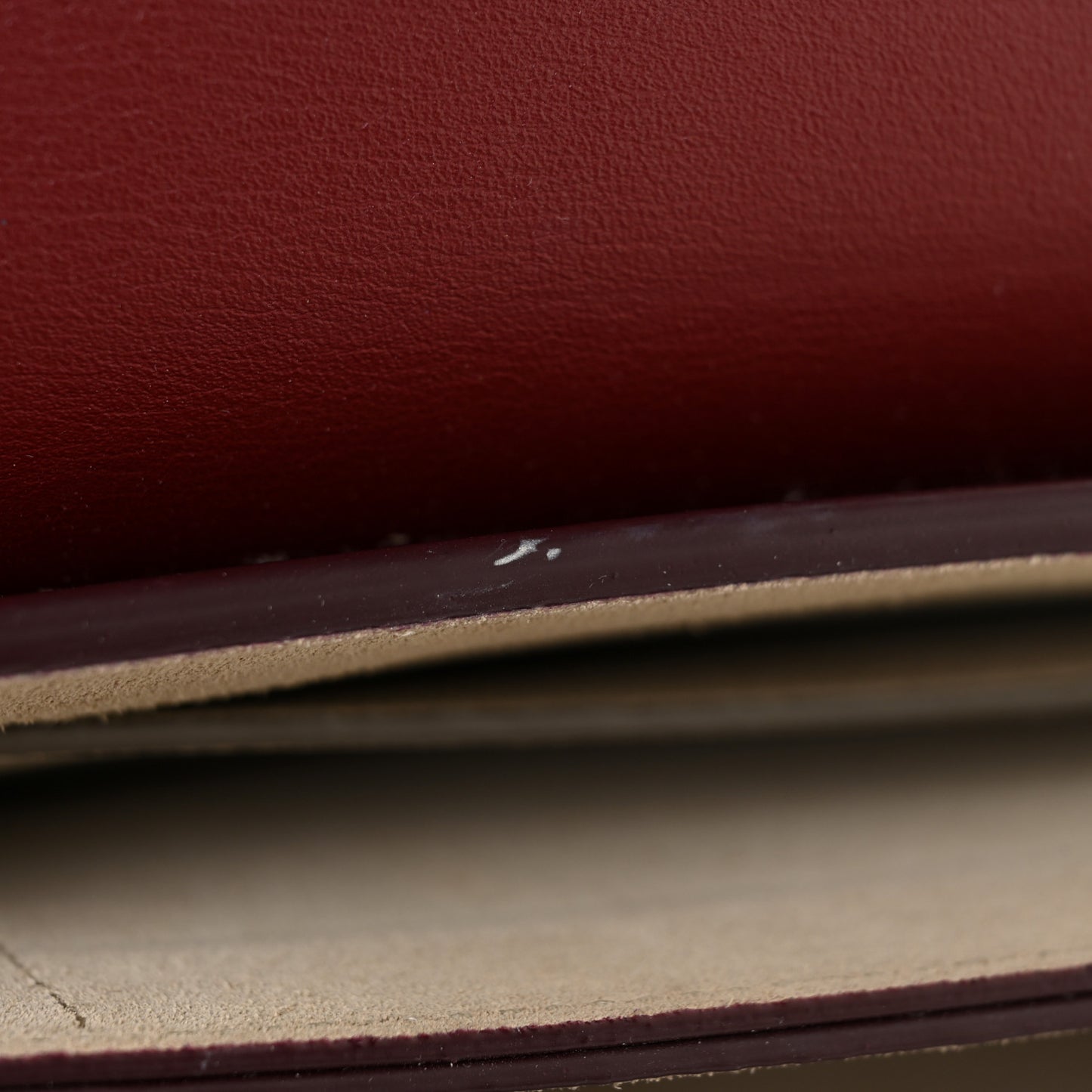 Suede Calfskin Small Faye Shoulder Bag Plum Purple