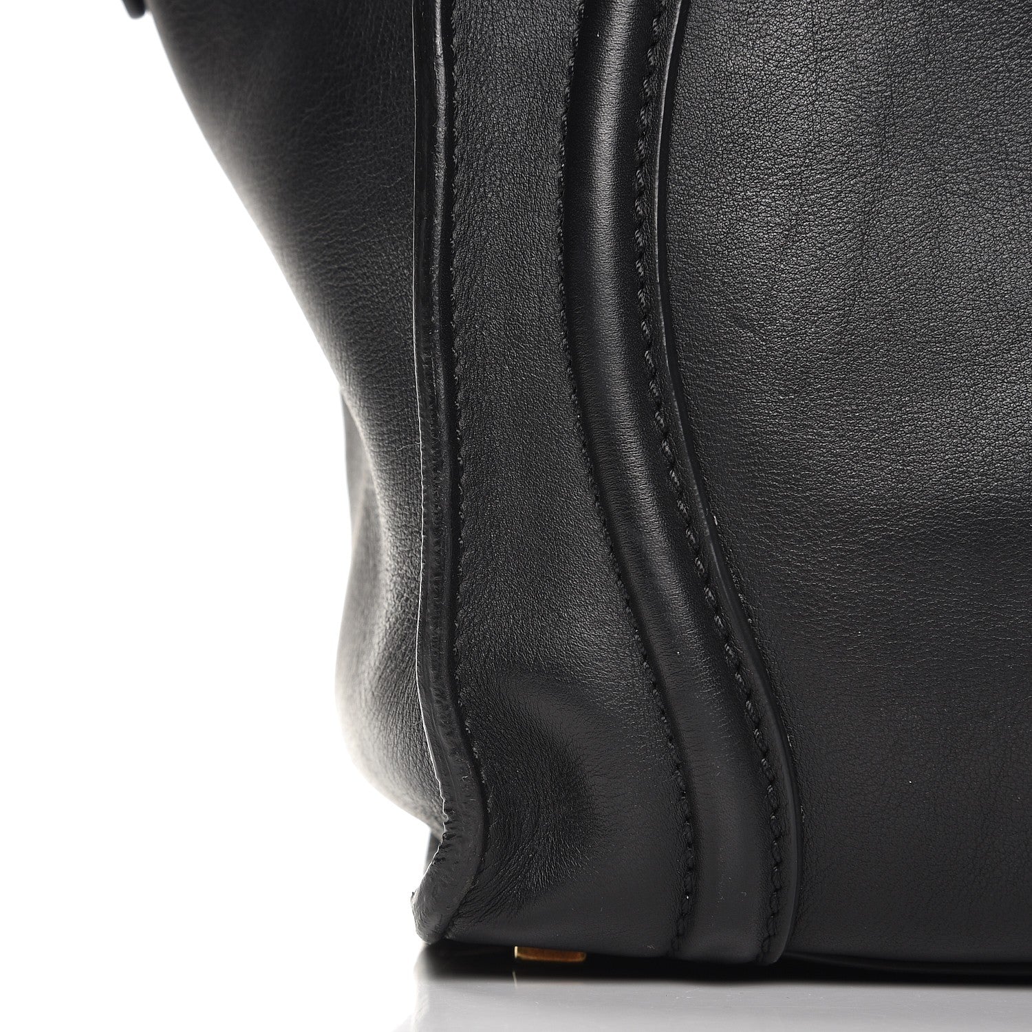 Celine Smooth Calfskin Mini Luggage Black 9 of 9