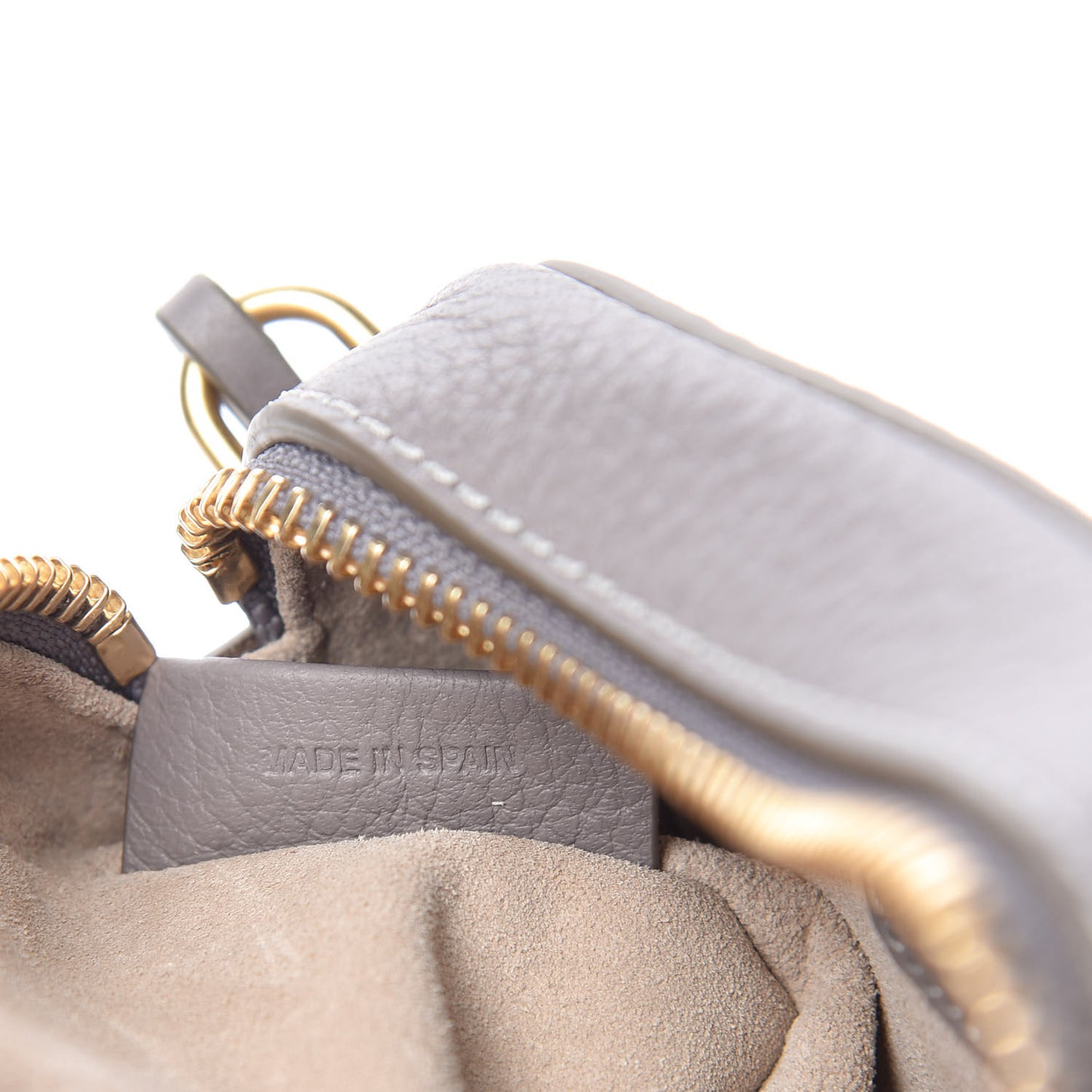 Calfskin Mini Marcie Crossbody Bag Cashmere Grey