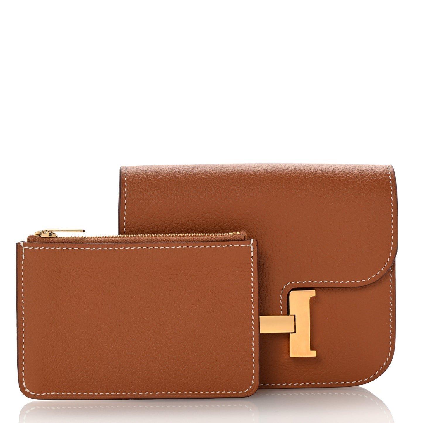 Evercolor Constance Slim Wallet Gold