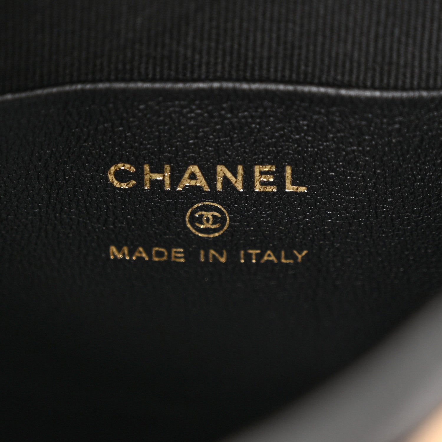 Chanel Shiny Lambskin Quilted Chain Around Drawstring Bucket Clutch With Chain Black 7 of 12