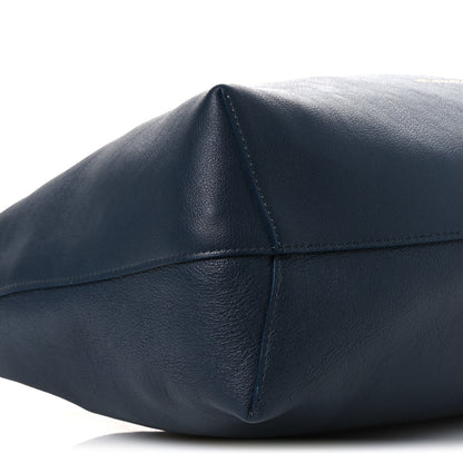Mansur Gavriel Calfskin Candy Hobo Navy 8 of 10