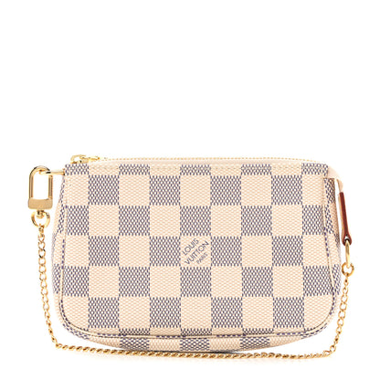 Louis Vuitton Damier Azur Mini Pochette Accessories 1 of 7