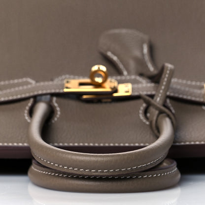 Hermes Togo Birkin 25 Etoupe 12 of 33