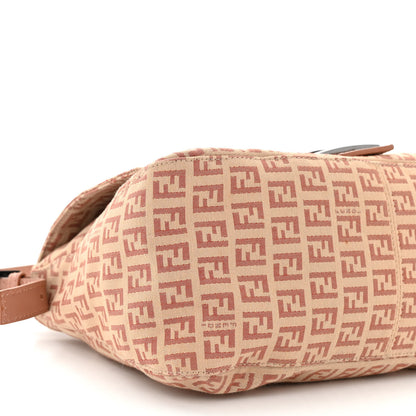 Fendi Zucchino Vitello Mama Baguette Beige Bruciato Bois de Rose 9 of 10