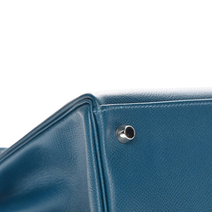 Hermes Epsom Kelly Retourne 28 Colvert Bleu 8 of 32