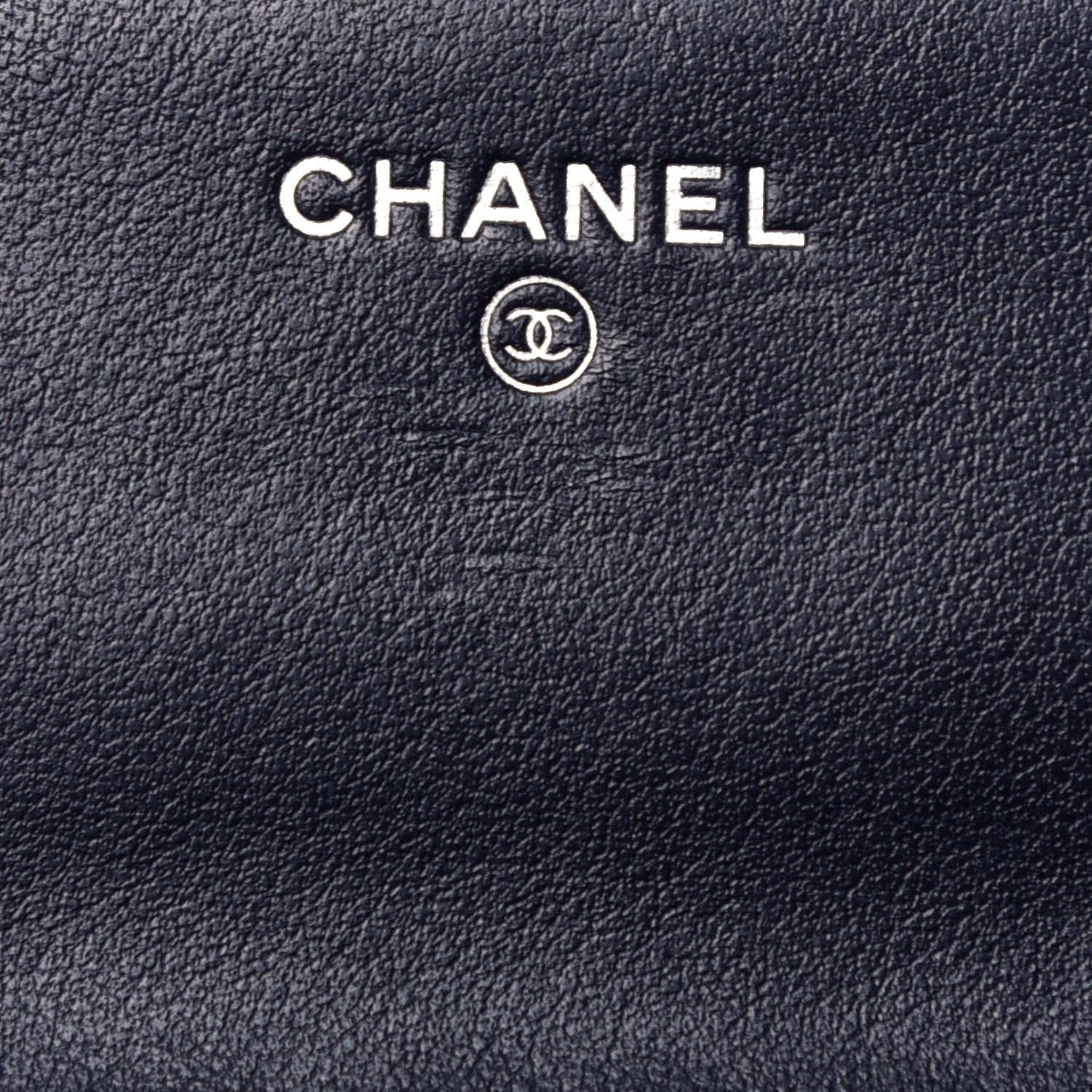 Chanel Aged Calfskin Quilted Reissue Wallet On Chain WOC Navy 6 of 9