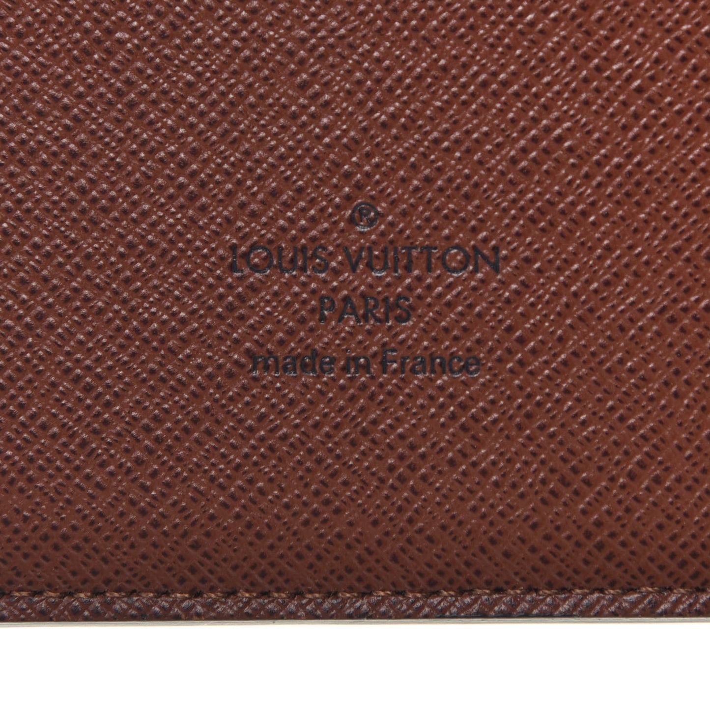 Monogram Large Ring Agenda Cover