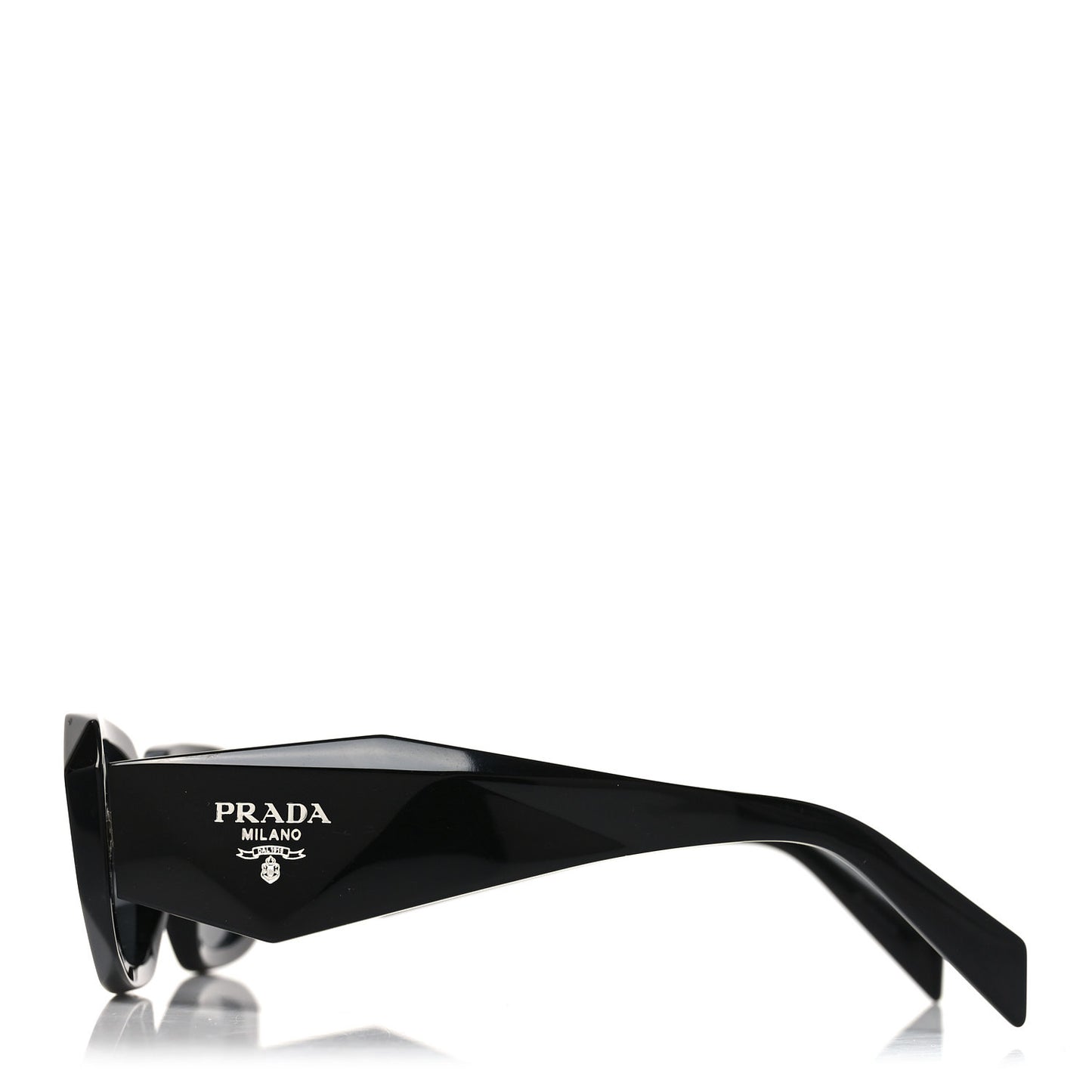 Acetate Symbole Sunglasses SPR 17W Black