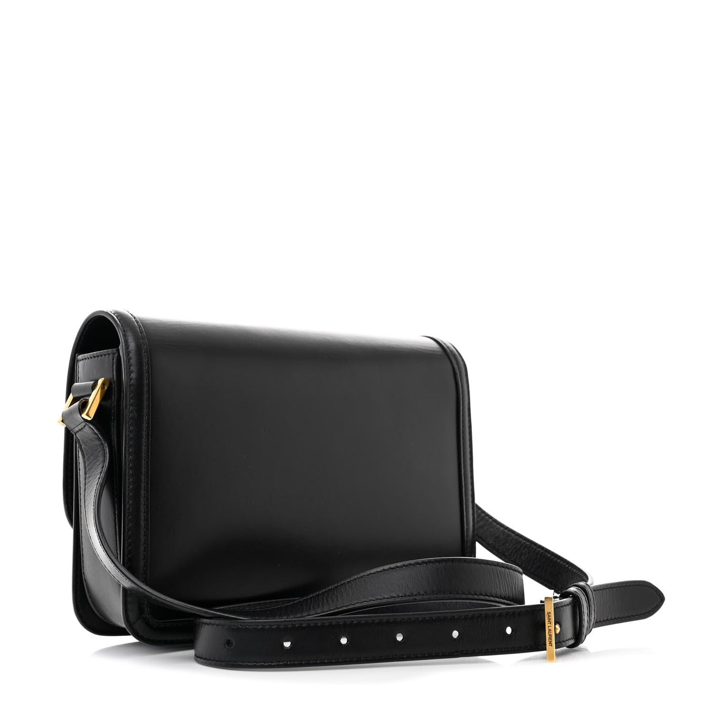 Box Calfskin Monogram Medium Solferino Satchel Black