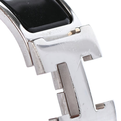 Hermes Enamel Wide Clic Clac H Bracelet PM Black 5 of 5