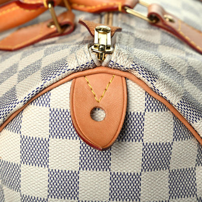 Louis Vuitton Damier Azur Speedy 35 8 of 8