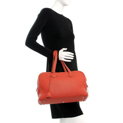 Hermes Taurillon Clemence Victoria II 35 Sanguine 2 of 9