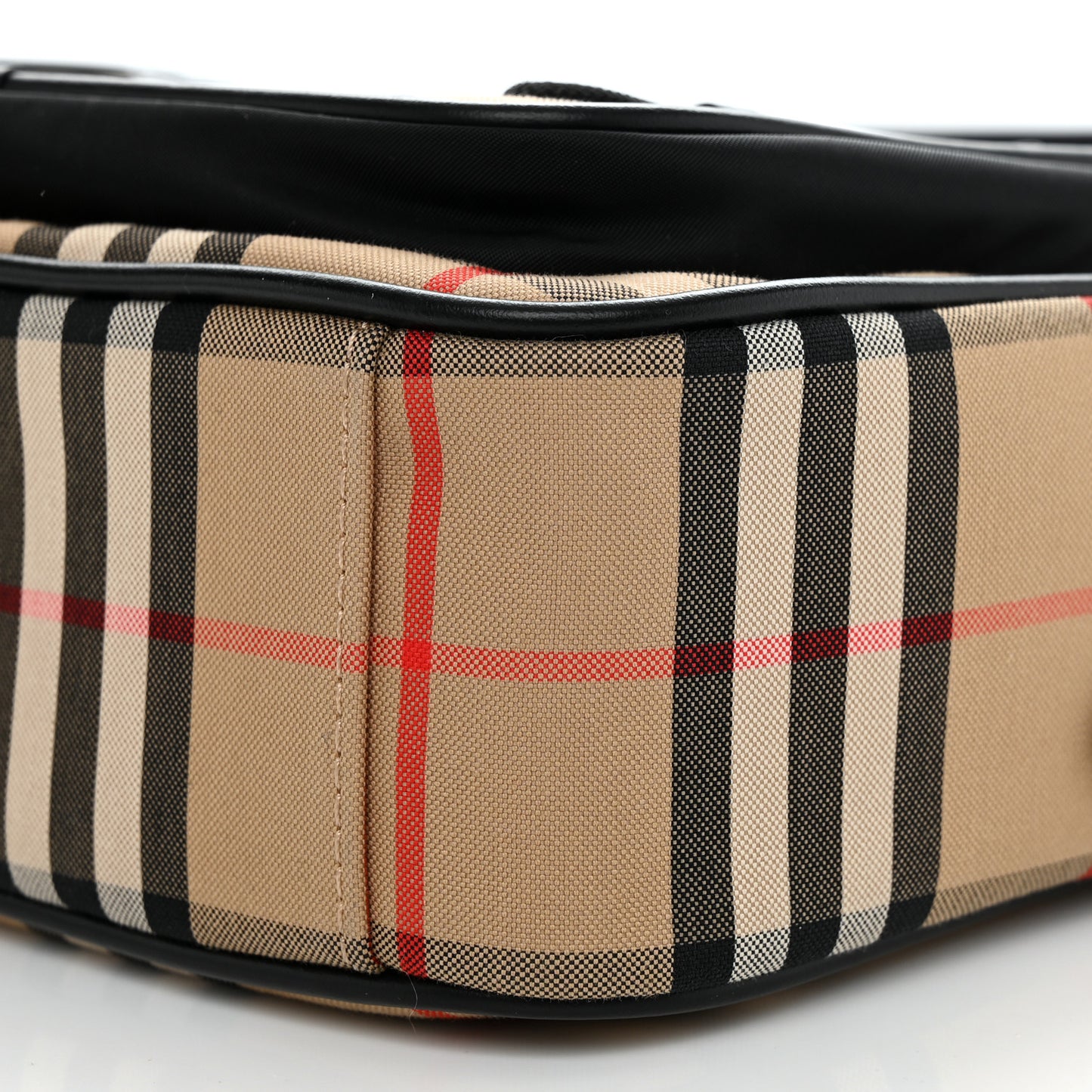 Canvas Check Paddy Messenger Archive Beige