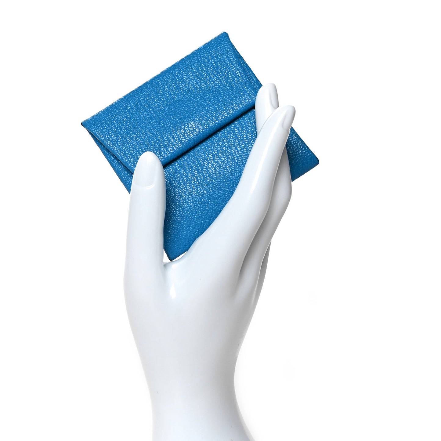 Chevre Mysore Bastia Verso Coin Purse Bleu Frida Cuivre