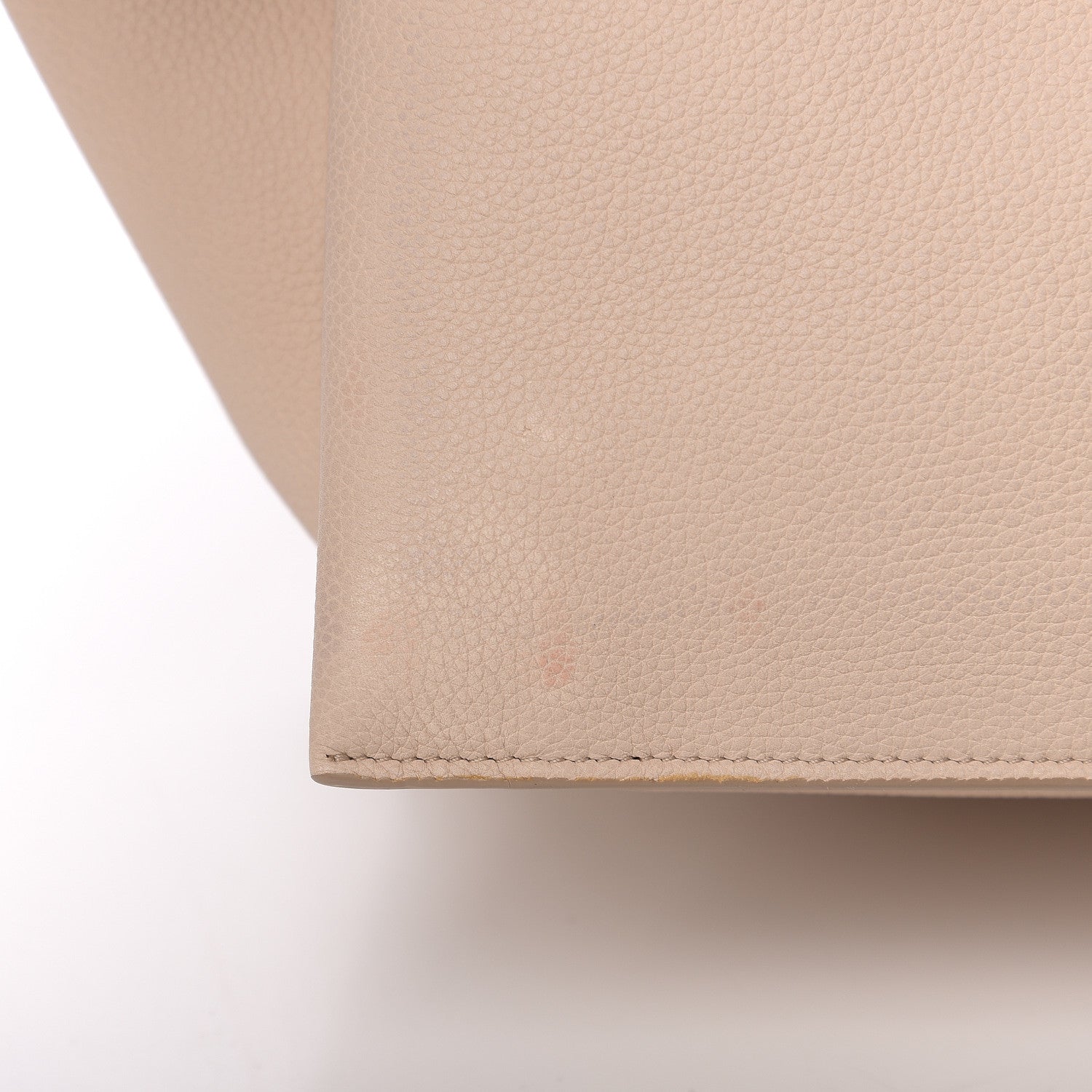 Celine Baby Grained Calfskin Small Tri-Fold Bag Powder 13 of 16