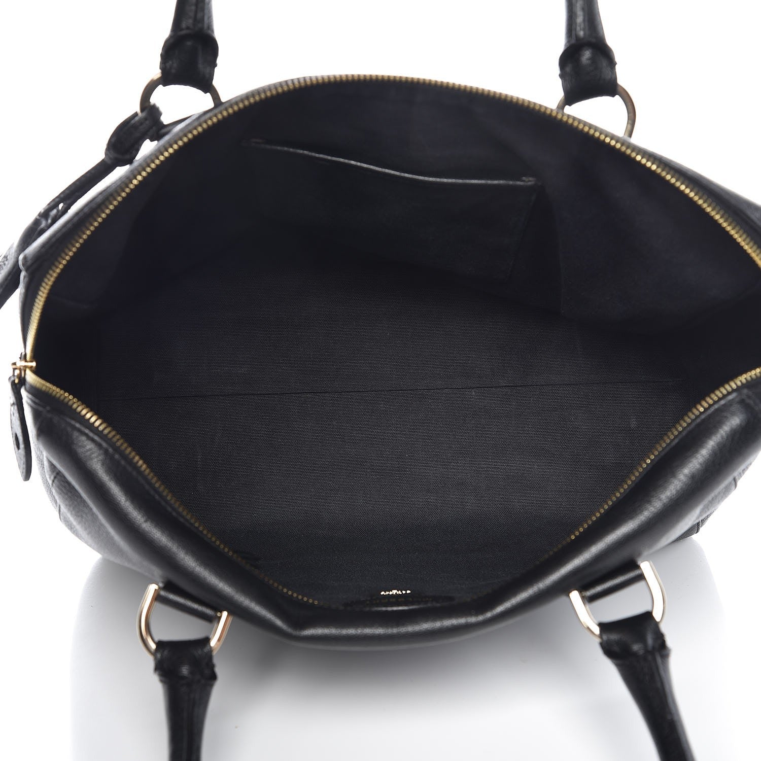Mulberry Glossy Goatskin Medium Del Rey Satchel Black 5 of 12