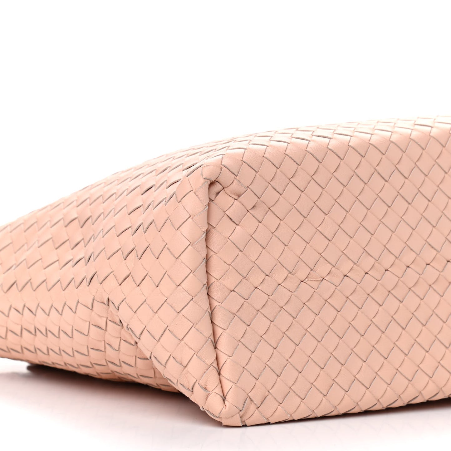 Nappa Intrecciato Medium Garda Bag Flamingo