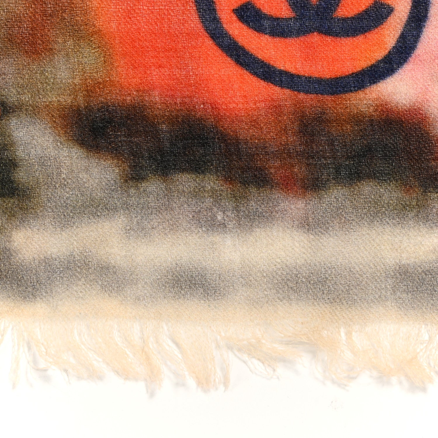 Chanel Cashmere CC No 5 Scarf Shawl Multicolor 3 of 6
