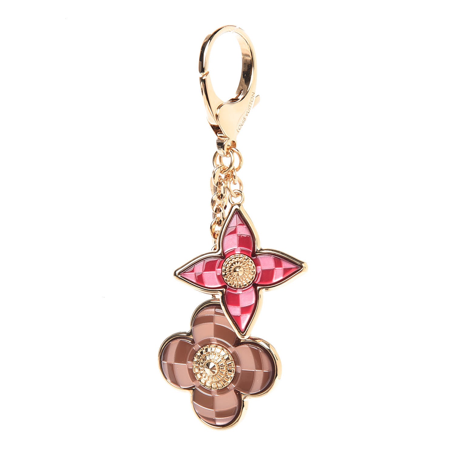 Louis Vuitton Metal Resin Mosaique Bag Charm Rouge Fauviste 1 of 3