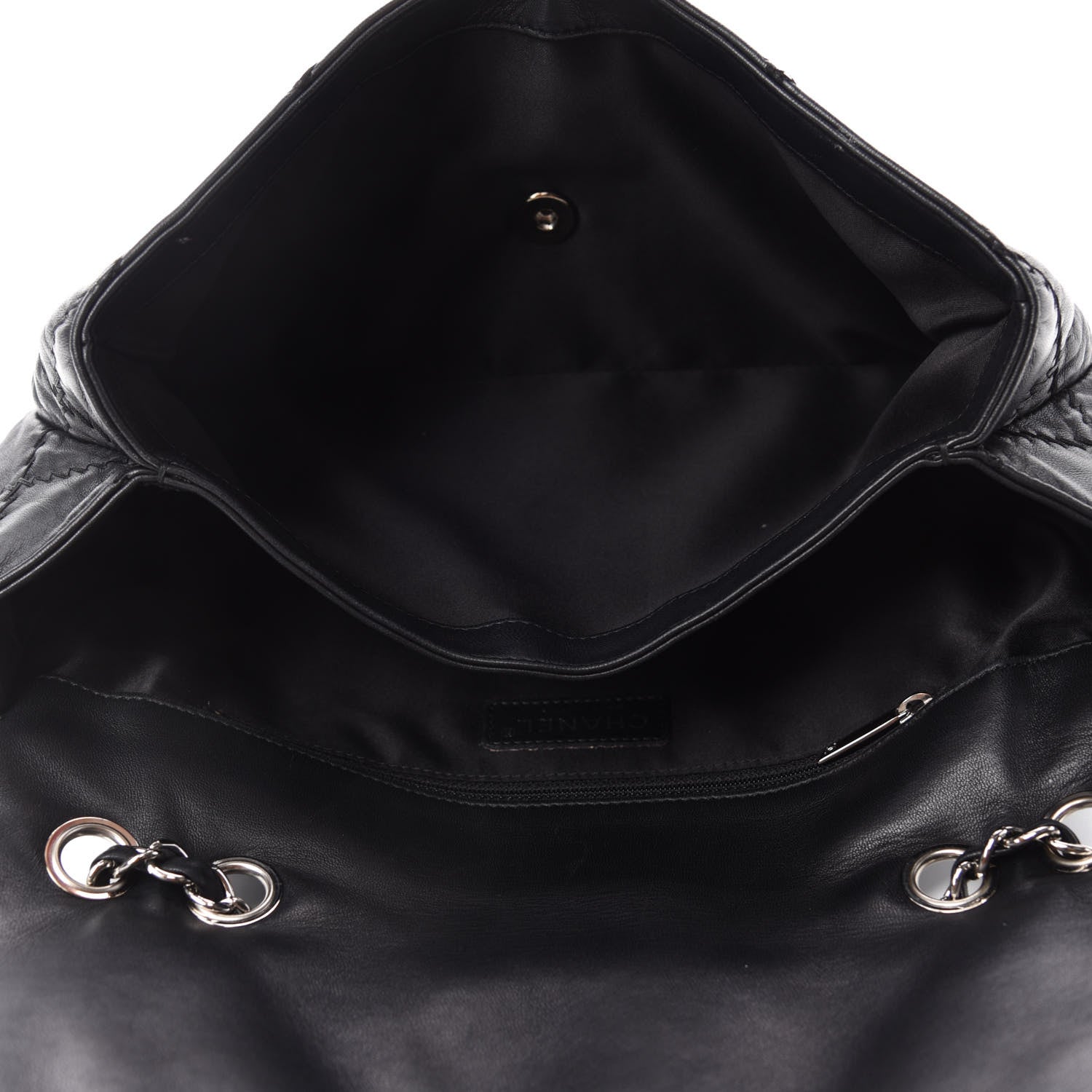 Chanel Lambskin Ultimate Stitch Maxi Flap Black 6 of 16