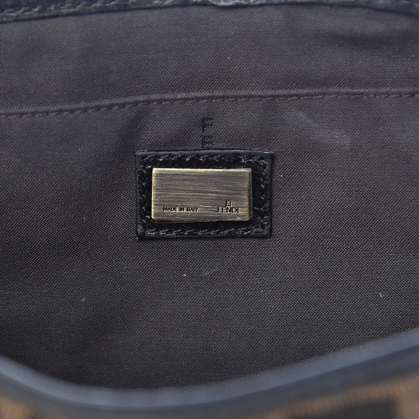 Zucca B Bis Flap Bag Tobacco Castagna